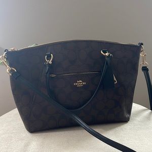 Coach Prairie Satchel in Signature Canvas
